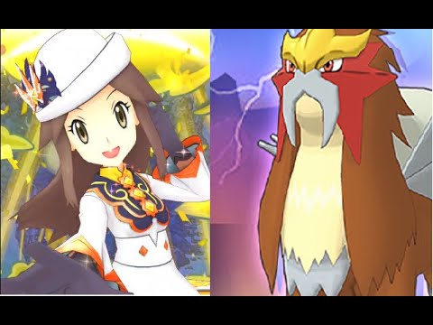 [Pokemon Masters EX] NC Leaf 3/5 EX solos Entei LA VH