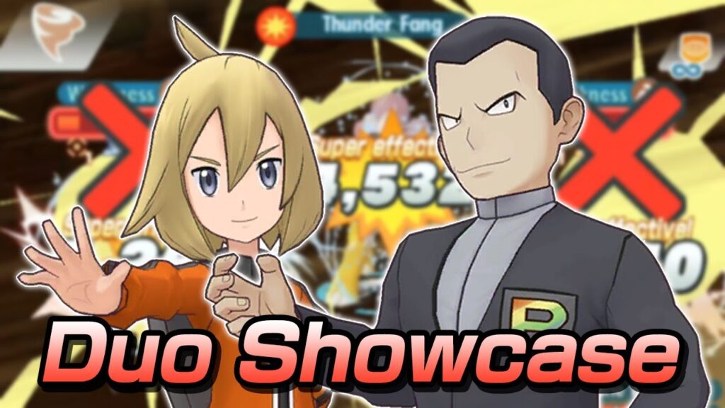 [Pokemon Masters EX] GIOVANNI & PAULO TEAM UP FOR A SHOWCASE | Sprint + Field 6-Star EX Showcase