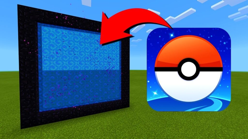 How To Make A Portal To The Pokemon Go Dimension in Minecraft!