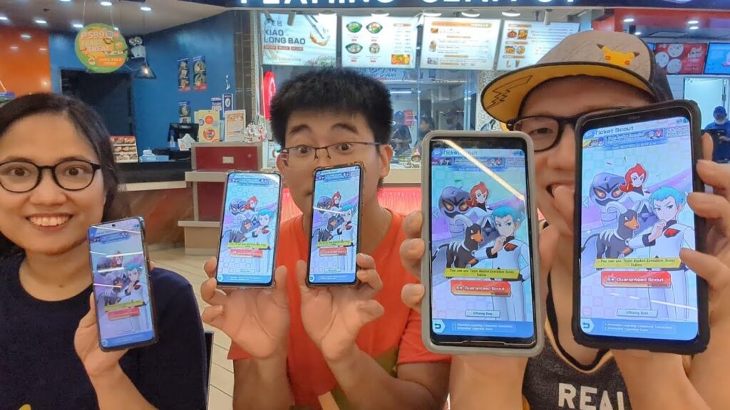 5 ACCOUNTS SCOUT FOR TEAM ROCKET |  Team Rocket Executive Scout Ticket | Pokemon Masters EX