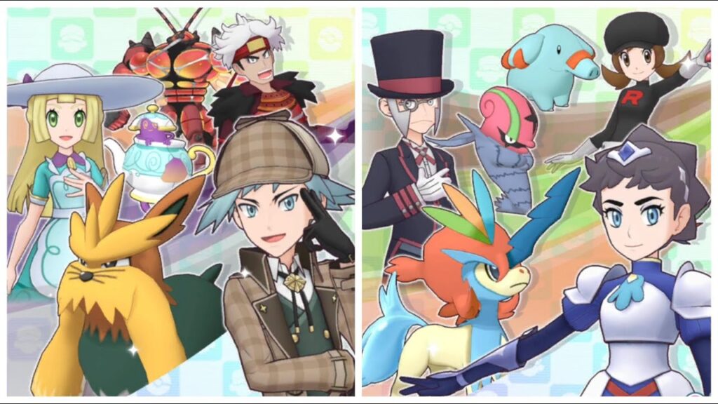 Pokemon Masters EX: Special Costume Select Scout A & B Summoning