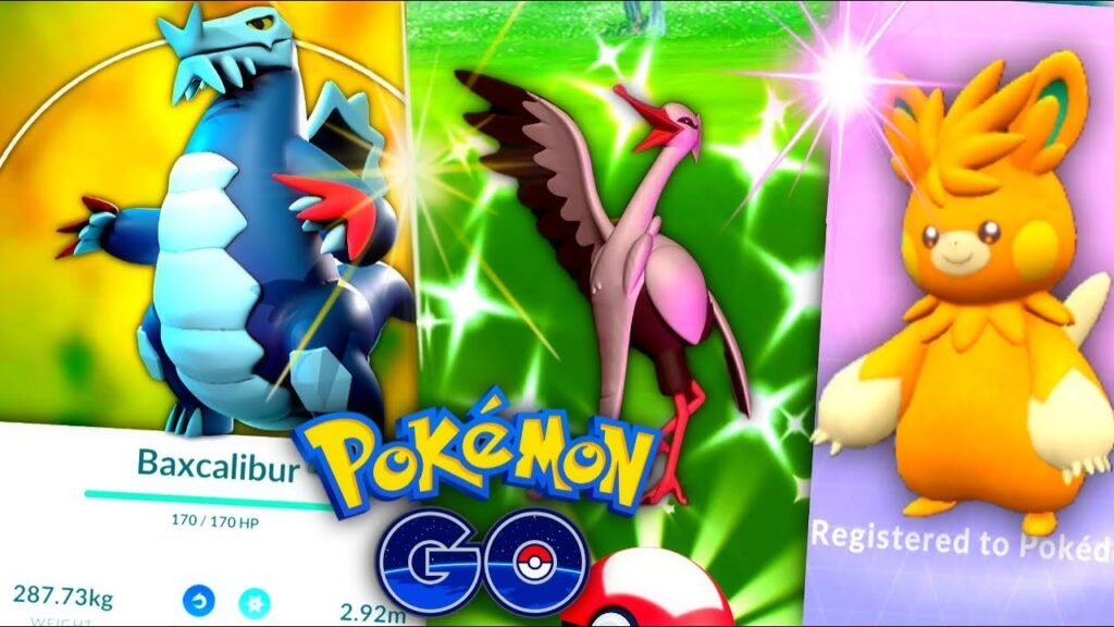 *NEW BAXCALIBUR META* & so many new PKMN in Pokemon GO // EASY RARE SHINY RASS PKMN