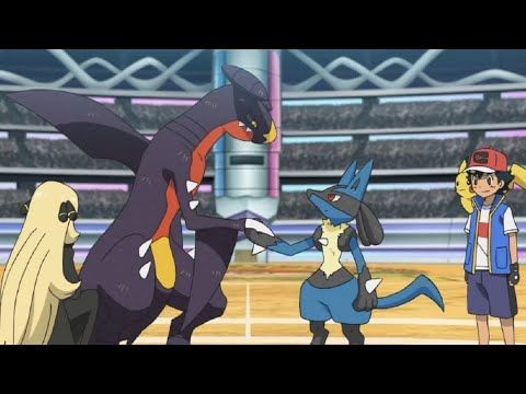 Ash vs Cynthia! Pokemon Masters Journey! Master 8 /Semi Final!