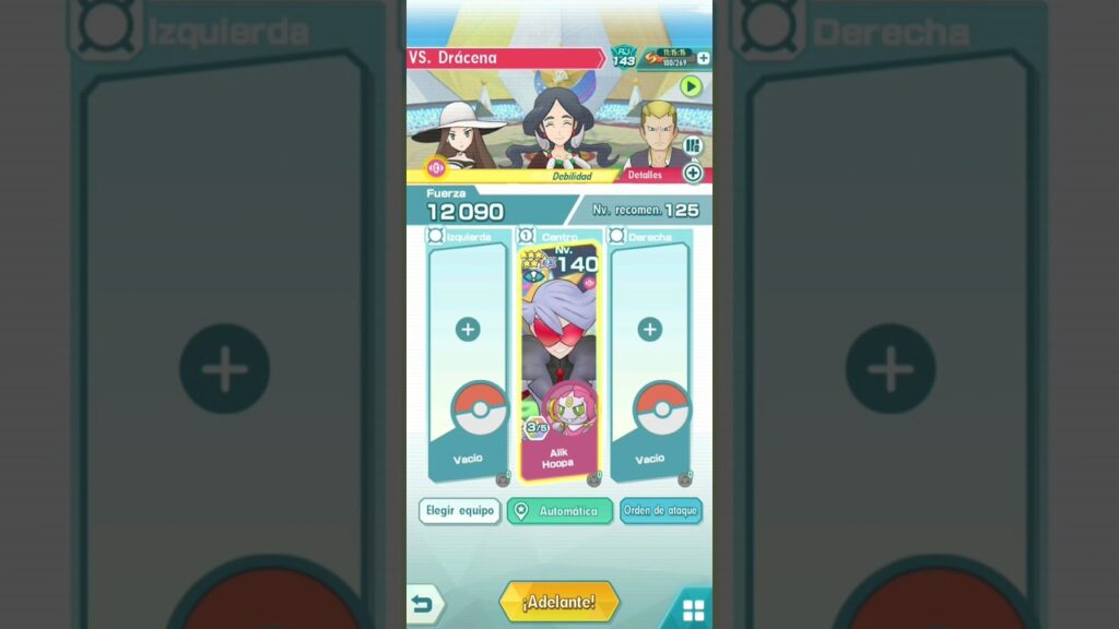 Alik y Hoopa 1vs3 2500pt -Pokemon Masters EX #pokemon #pokemonmasterschampionstadium #pokemonmasters