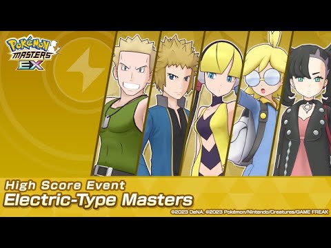 Pokemon Master EX: High Score Event Electric Type Masters 180K Completed