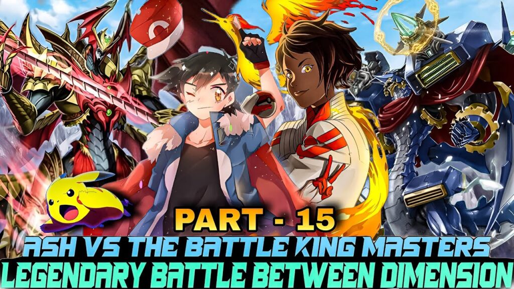 Part - 15 Ash Vs The Battle king Masters | Battle between legend's | Road to be Pokemon master