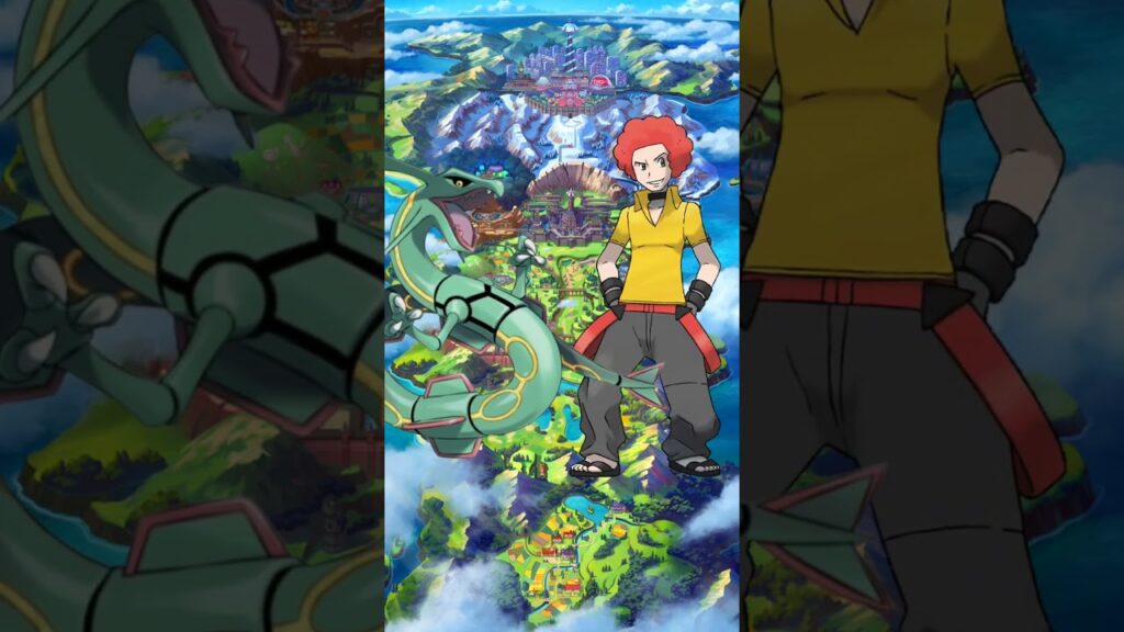 Requaza vs all pokemon trainers comparison short #pokemon #viral #shots