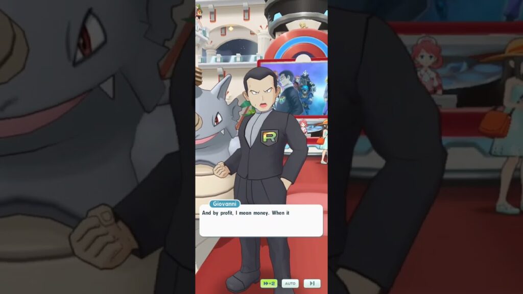 Pokemon Masters EX - Lobby Talk With Giovanni, Getting The Best Advice Ever!