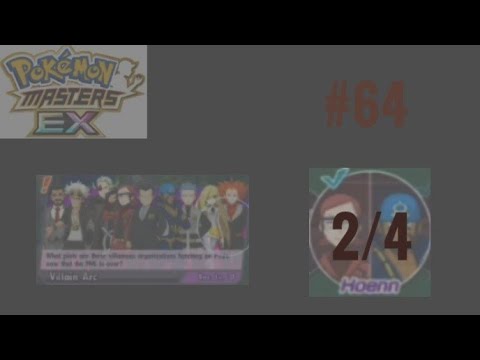 Pokemon Masters EX part 64 Hoenn Villian Arc (2/4)