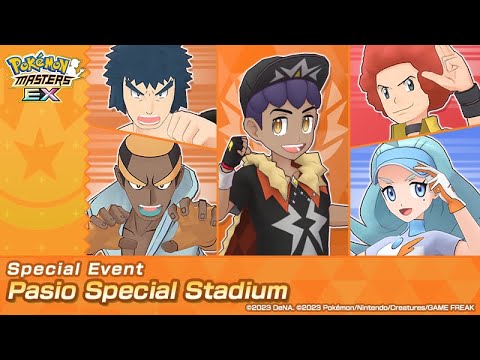 Pokemon Masters EX Pasio Special Stadium Master Mode 12.5K Hard Season 3 (Psychic Type)