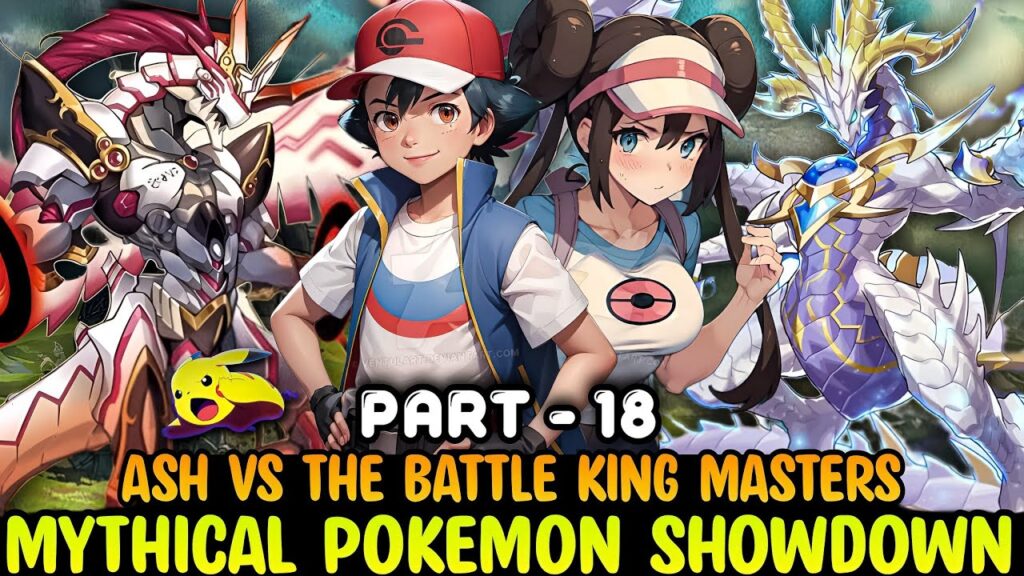Part - 18 Ash Vs The Battle king Masters | Battle between legend's | Road to be Pokemon master