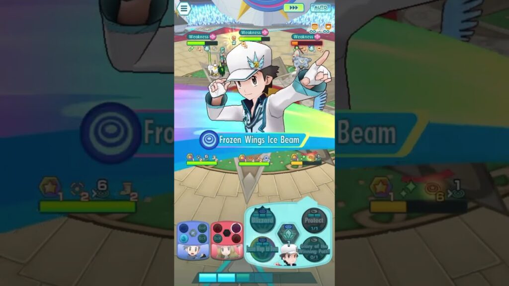 Pokemon Masters EX - Pasio Special Stadium vs Hop 12500 PTS how Articuno and Lugia Protect Serena