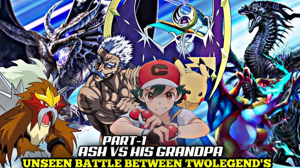 Part 1: Ash vs His grandfather || Road to Pokemon master Ash|| Ash vs Leon Ash become Pokemon master