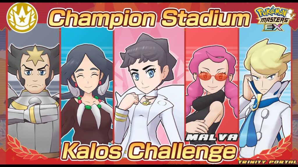 [Pokemon Masters EX] 2.5k Point Battle Kalos Challenge! Malva battle!