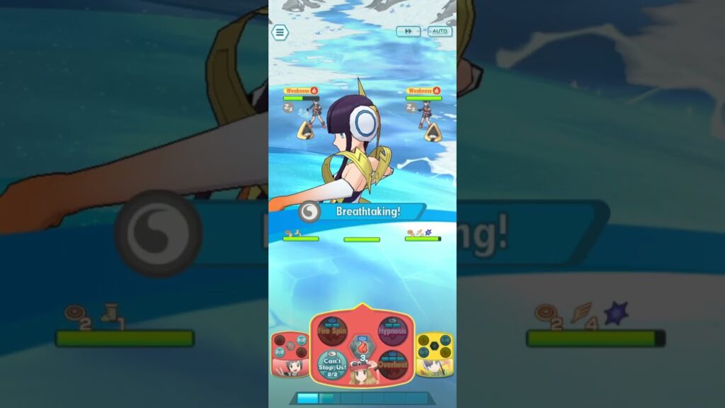 Pokemon Masters Ex: Training area gathering level up items
