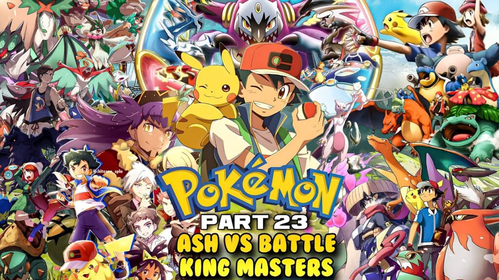 Part - 23 Ash Vs The Battle king Masters | Battle between legend's | Road to be Pokemon master