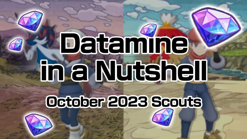 [Pokemon Masters EX] DATAMINE IN A NUTSHELL (October 2023 Scouts)