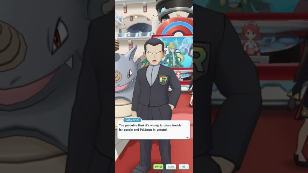 Pokemon Masters EX - Kingpin Giovanni Talking About His Vision!