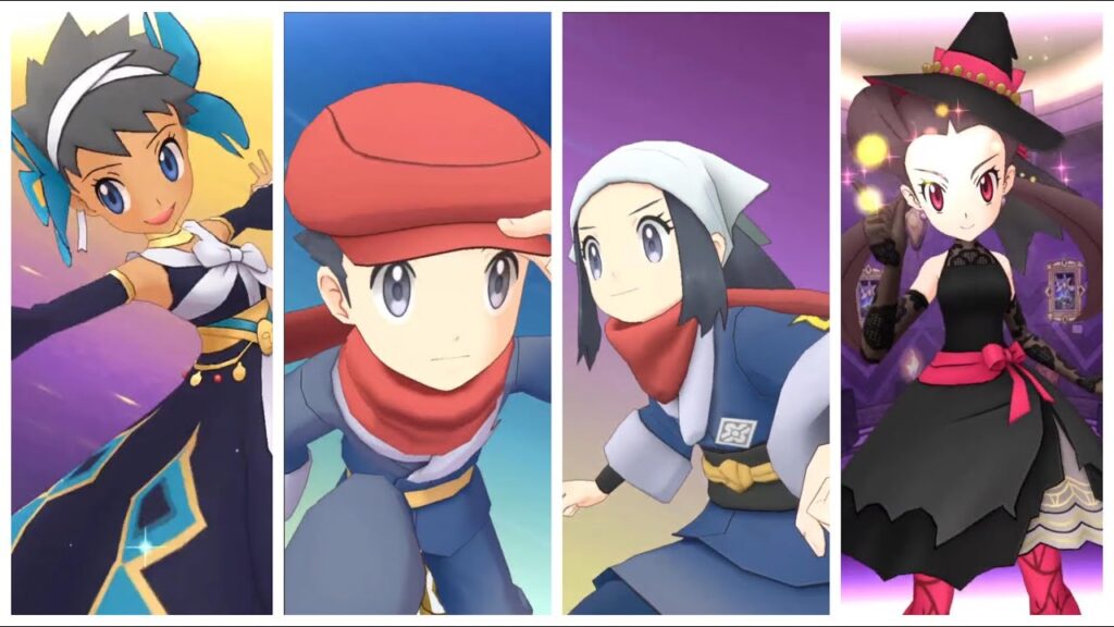 Pokemon Masters EX: October Datamine Sync Pair Sync Move Animation
