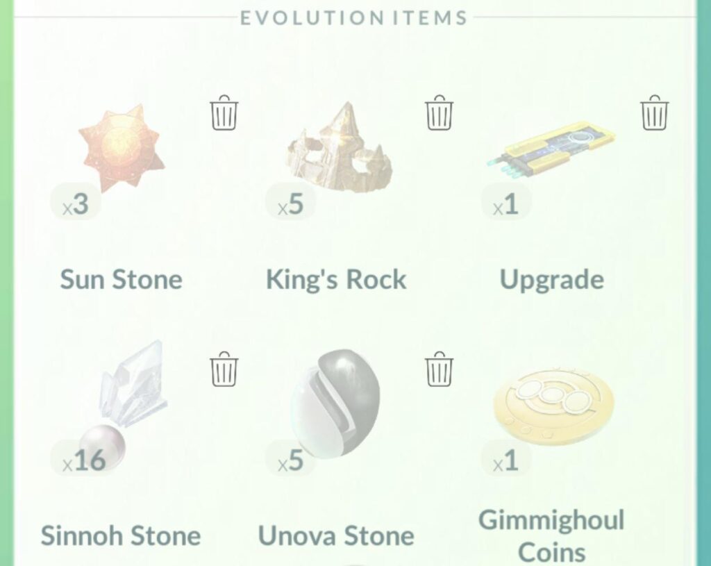 Is there any reason to keep this many sinnoh stones?