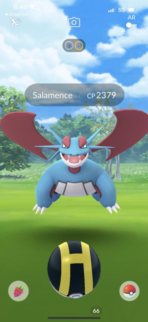 Needed for Pokédex! I’ve always seen it in the nearby section but it never spawned until today. (I’m Lvl 35 btw)