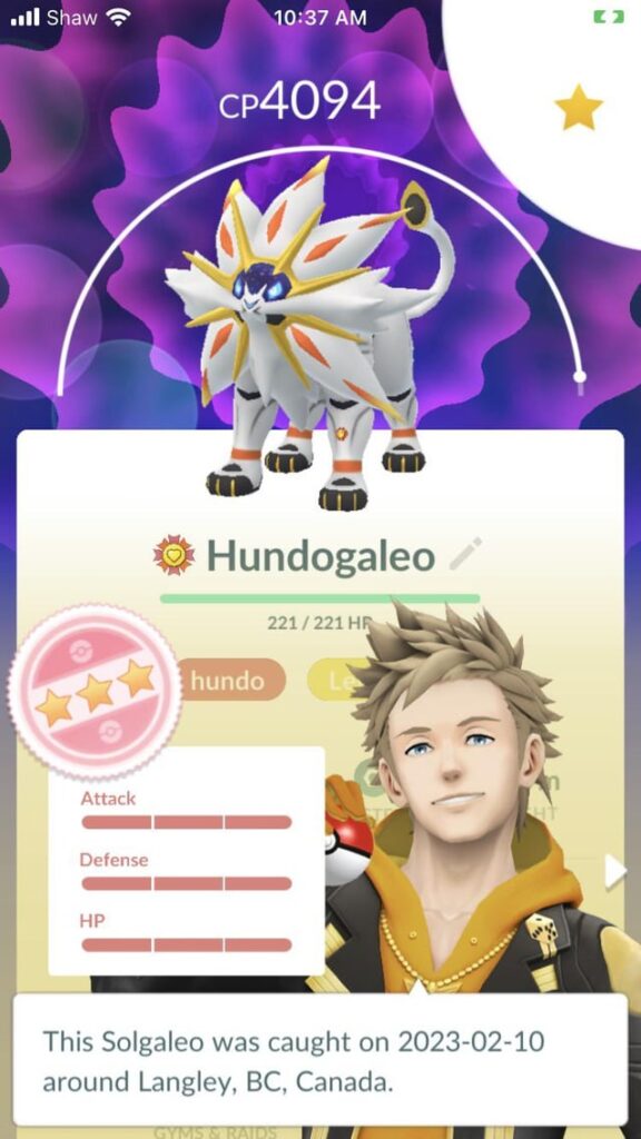 How rare is getting a Hundo cosmog first then an iv floor cosmog?