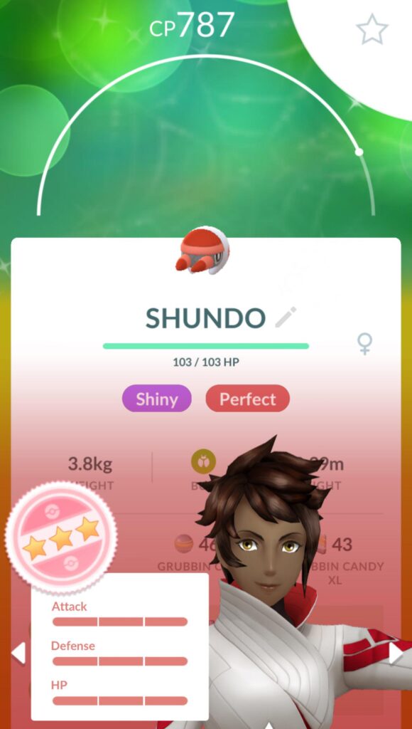 First shundo and it’s a Grubbin!