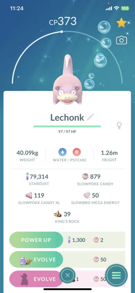 Finally got my shiny Lechonk!!!