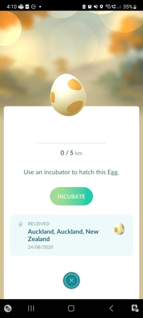 Is it time to incubate this one yet?