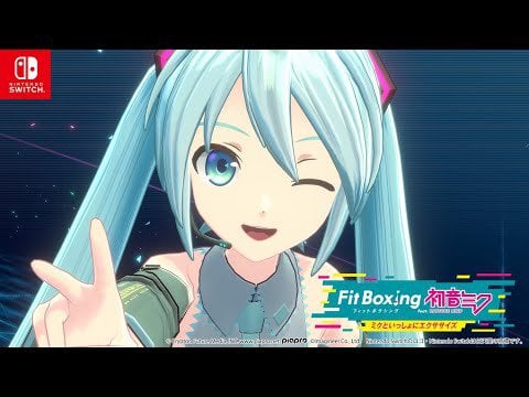 Hatsune Miku Fitness Boxing: Isshoni Exercise - Announced for Nintendo Switch (2024 Release)