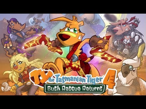TY the Tasmanian Tiger 4: Bush Rescue Returns launches September 26