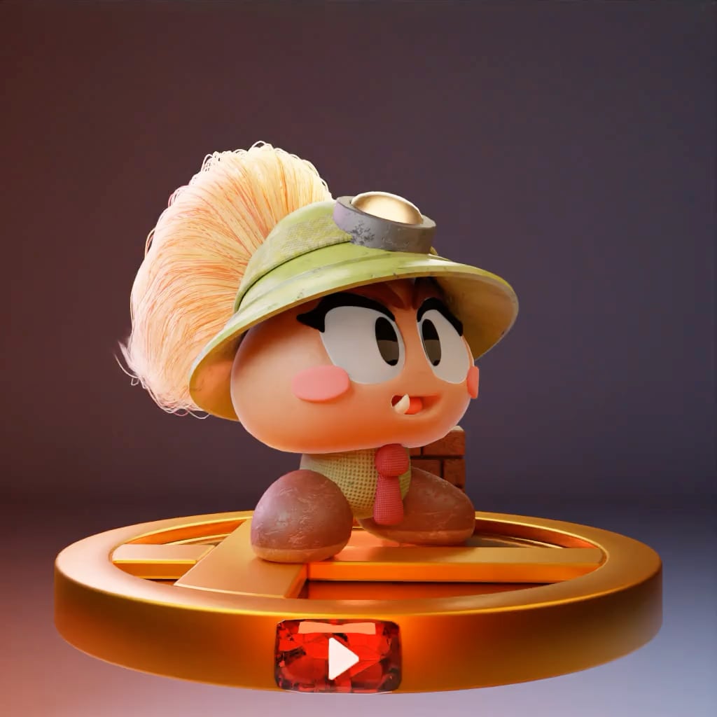 ♥️Goombella♥️ Paper Mario: The Thousand-Year Door. Happy remake, everyone!