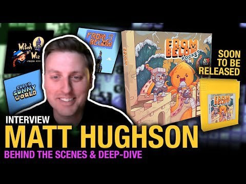 Interview with Matt Hughson & a ful deep dive into he’s work, Behind the Scenes, From Below Pocket - Gameboy