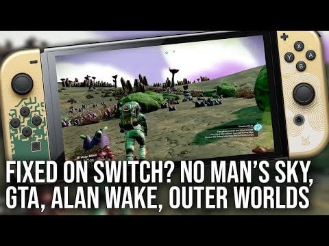 Digital Foundry: Fixed on Switch? No Man's Sky FSR2 Upgrade, The Outer Worlds, GTA Definitive, Alan Wake!