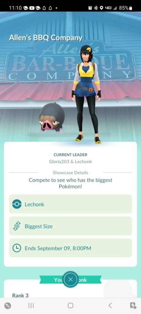 Niantic is wrong for making a BBQ restaurant a Lechonk Showcase