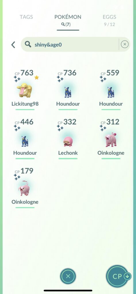 today was by far my most lucky day in Pokémon go since I started playing