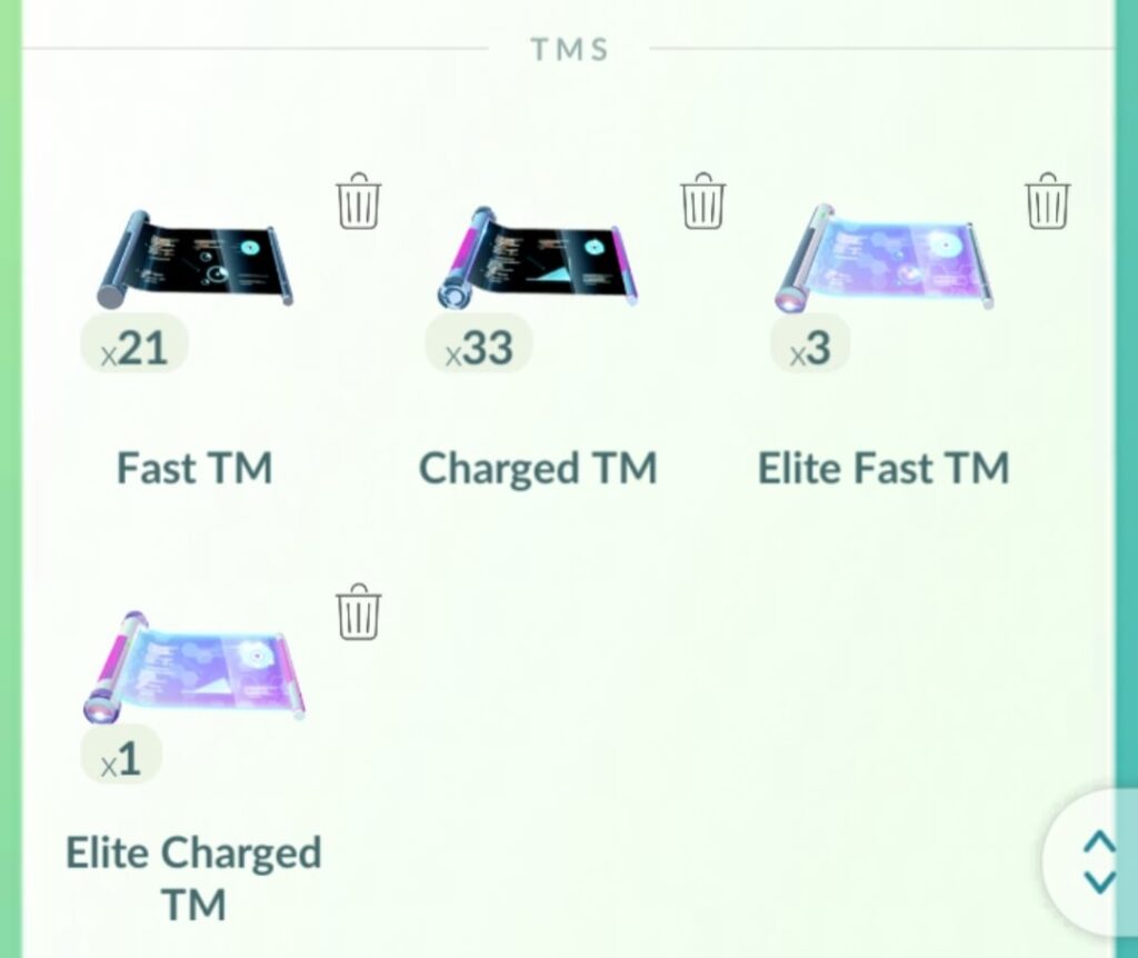 Didn't manage to take a proper screenshot because I skipped through it, but I just got an Elite fast TM from the route rewards.