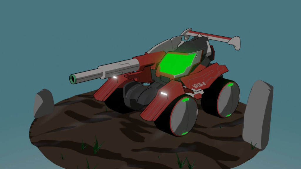 An animation I made for the Blaster Master Zero series!