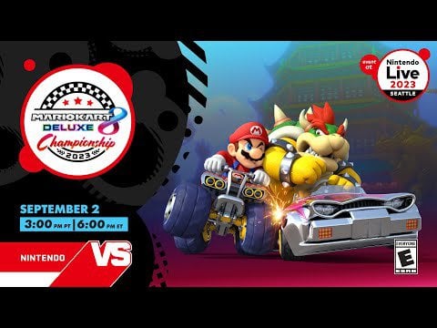 Mario Kart 8 Deluxe Championship 2023 - Nintendo Live 2023 (Live, starts 3pm PT)