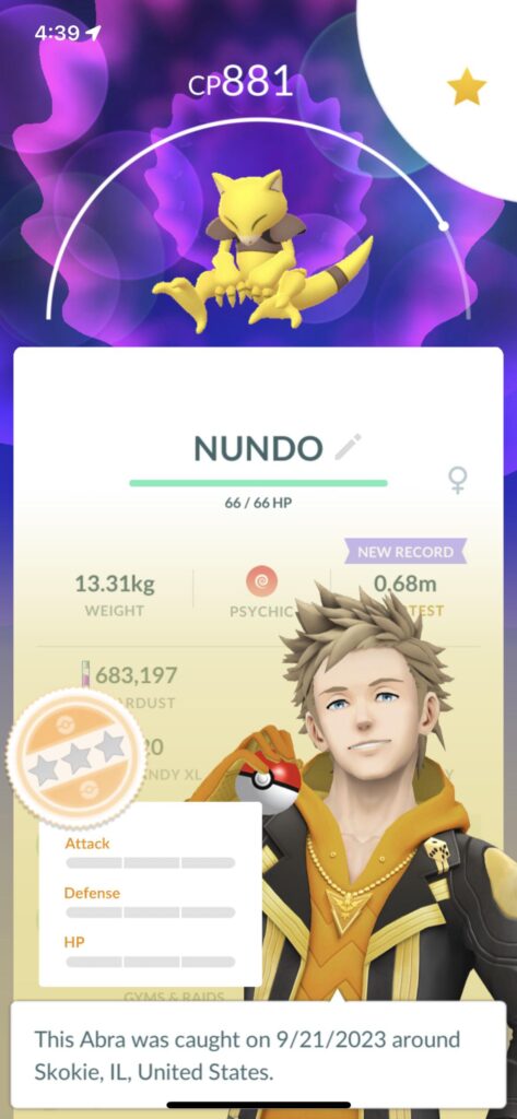 Finally got me first nundo today.