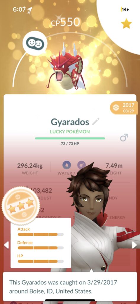 Finally Evolved this little fishy!