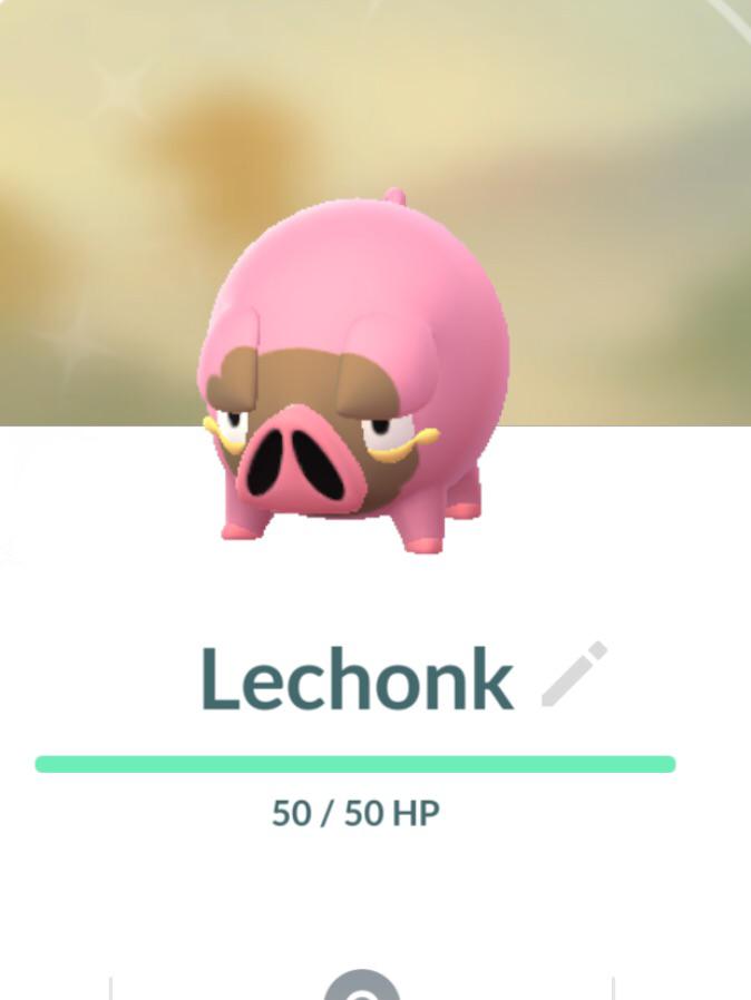 Just started playing Pokémon Go after like 2 years and one of the first Pokémon I find is..
