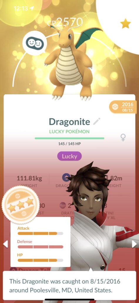 My first lucky guy