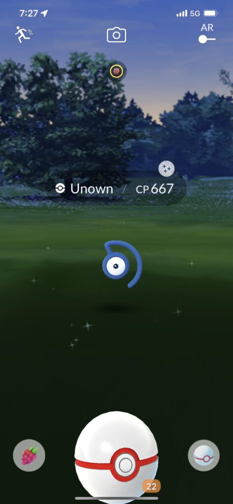 Shiny Unown! ✨✨