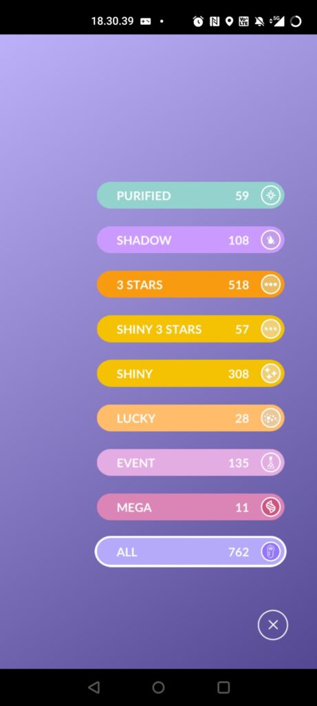 Where is the Perfect Dex? I got all my Hundo at the lowest evo stage, and that adds up to 20???
