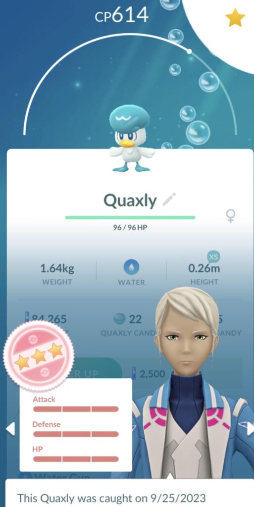 Pretty mad literally just spent all the candy I saved to level up my best quaquaval then just hatched this only have 22 candy left