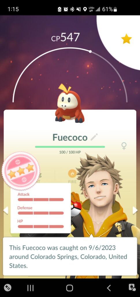 wanted shiny chonk but I'll take this for now