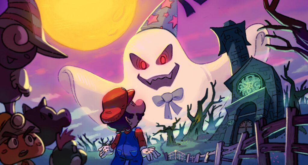 Created some Paper Mario: The Thousand-Year Door fan art!