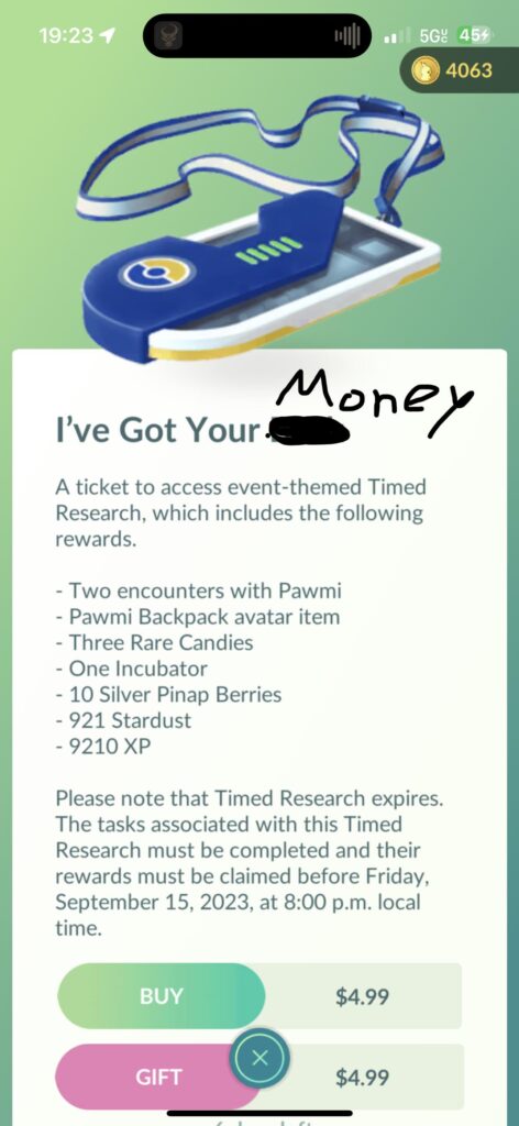 Niantic be like