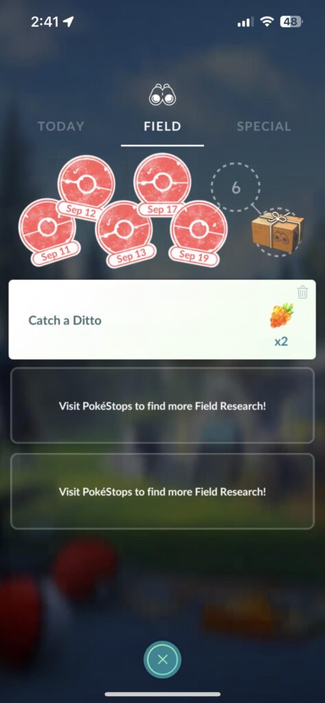 This has to be some kind of joke, I’ve been trying for a long time to get a Ditto.